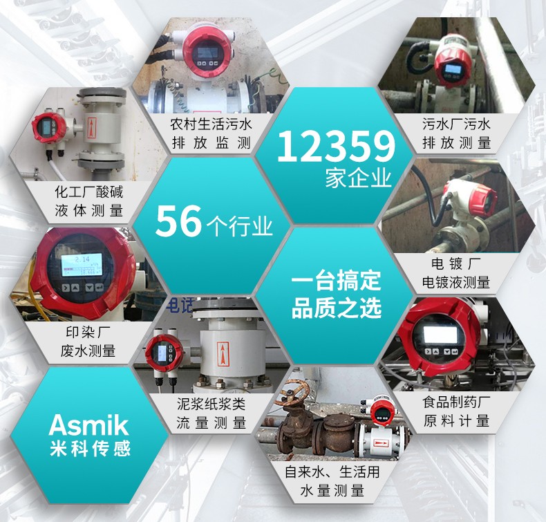 MIK-LDG電磁流量計應(yīng)用場合